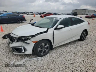 2020 Honda Civic LX with VIN 2HGFC2F60LH505837, listed as a Copart auction lot 50656215 with 49,861 mi miles and Salvage Title. Bid and sale history available at DreamBid. Image 1.