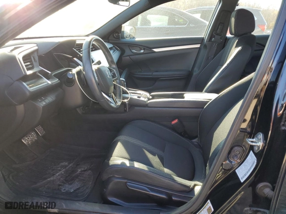 2019 Honda Civic Sedan Sport with VIN 2HGFC2F86KH577478, listed as a Copart auction lot 79692184 with 46,871 mi miles and Salvage Title. Bid and sale history available at carsss.com. Image 7.