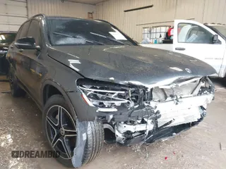 2020 Mercedes-Benz GLC with VIN WDC0G8EB8LF699555, listed as a IAAI auction lot 41673140 with 1 mi miles. Bid and sale history available at carsss.com. Image 1.