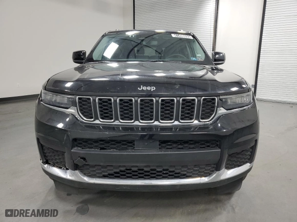 2023 Jeep Grand Cherokee L Laredo with VIN 1C4RJJAGXP8901720, listed as a Copart auction lot 41498095 with 43,192 mi miles and Clean Title. Bid and sale history available at carsss.com. Image 5.