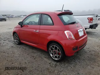 2014 FIAT 500 Sport with VIN 3C3CFFBR9ET293017, listed as a Copart auction lot 48954495 with 108,270 mi miles and Clean Title. Bid and sale history available at carsss.com. Image 2.