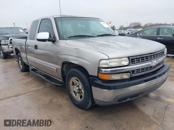 2000 Chevrolet Silverado 1500 with VIN 2GCEC19WXY1357051, listed as a IAAI auction lot 41535946 with 154,163 mi miles and . Bid and sale history available at DreamBid. Image 1.