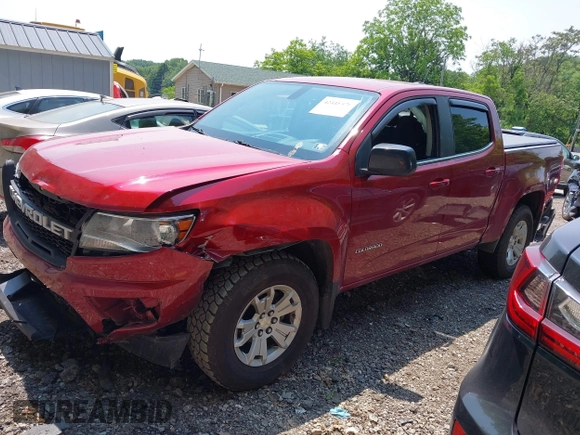 2018 Chevrolet Colorado 4WD LT z VIN 1GCGTCENXJ1214811, wystawiony jako IAAI lot #42418878 z przebiegiem 80 453 mil mil oraz . Historia ofert i sprzedaży dostępna na DreamBid. Obrazek 2.