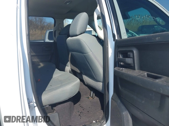 2018 Ram 1500 Express with VIN 1C6RR7FT4JS284558, listed as a IAAI auction lot 41649803 with 156,086 mi miles. Bid and sale history available at carsss.com. Image 8.