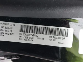2015 Chrysler 200 S with VIN 1C3CCCBG5FN644092, listed as a IAAI auction lot 40822108 with 94,400 mi miles. Bid and sale history available at carsss.com. Image 9.