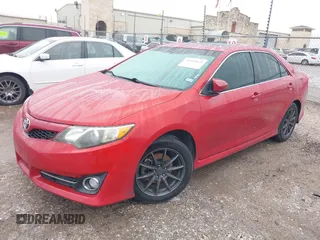 2012 Toyota Camry L with VIN 4T1BF1FKXCU569260, listed as a IAAI auction lot 41904621 with 48,521 mi miles. Bid and sale history available at carsss.com. Image 2.