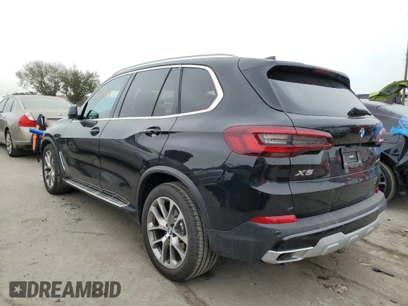 2023 BMW X5 sDrive40i with VIN 5UXCR4C02P9N98490, listed as a Copart auction lot 35780763 with 2,541 mi miles. Bid and sale history available at carsss.com. Image 2.