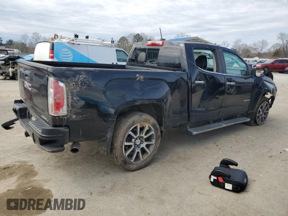 2017 GMC Canyon 4WD Denali with VIN 1GTG6EEN0H1181427, listed as a Copart auction lot 47366115 with 130,544 mi miles and Salvage Title. Bid and sale history available at carsss.com. Image 3.