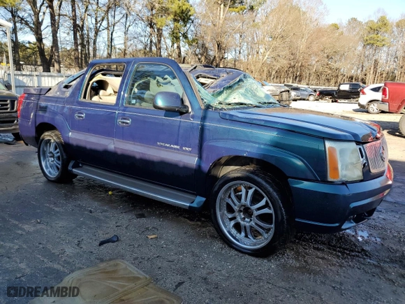 2005 Cadillac Escalade EXT with VIN 3GYEK62N05G112791, listed as a Copart auction lot 46474795 with 314,418 mi miles and Salvage Title. Bid and sale history available at carsss.com. Image 4.