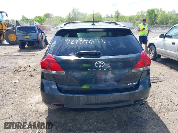 2013 Toyota Venza LE with VIN 4T3BA3BB0DU046855, listed as a IAAI auction lot 42159638 with 120,665 mi miles and . Bid and sale history available at carsss.com. Image 16.