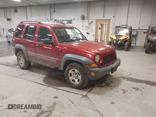 2005 Jeep Liberty Sport with VIN 1J4GL48K75W706173, listed as a IAAI auction lot 41532029 with 140,795 mi miles and . Bid and sale history available at DreamBid. Image 1.