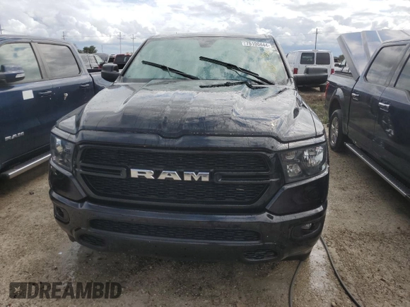2024 Ram 1500 Tradesman with VIN 1C6SRECG9RN205666, listed as a Copart auction lot 75100444 with Not provided miles and Non repairable. Bid and sale history available at DreamBid. Image 5.