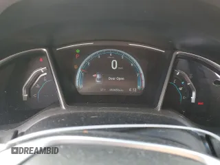 2017 Honda Civic Sedan EX with VIN 19XFC2F71HE022755, listed as a Copart auction lot 50838025 with 53,680 mi miles and Salvage Title. Bid and sale history available at carsss.com. Image 9.