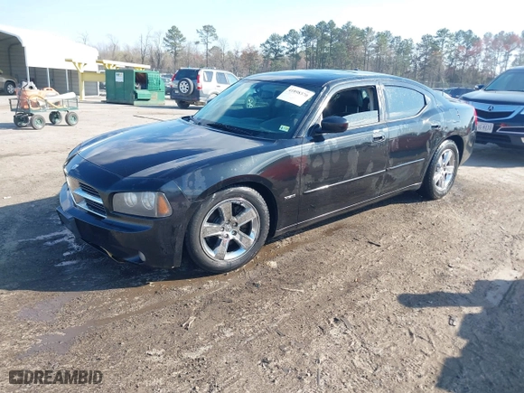 2010 Dodge Charger R/T with VIN 2B3CA5CT8AH151020, listed as a IAAI auction lot 41898370 with 253,926 mi miles. Bid and sale history available at carsss.com. Image 2.