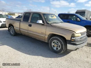 1999 Chevrolet Silverado 1500 LS with VIN 1GCEC19V9XZ181526, listed as a Copart auction lot 42849824 with 290,859 mi miles and Salvage Title. Bid and sale history available at carsss.com. Image 4.