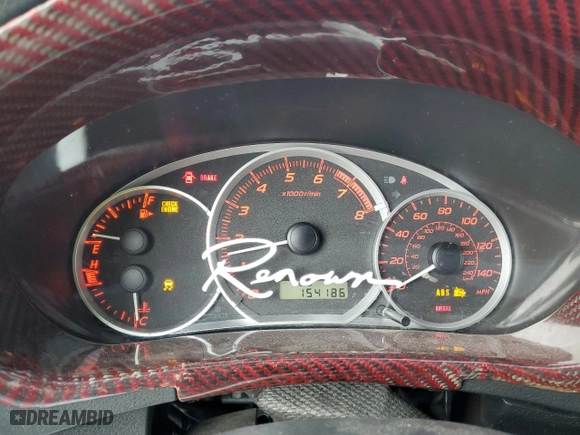 2013 Subaru Impreza Sedan WRX WRX with VIN JF1GV7E6XDG021012, listed as a Copart auction lot 49059745 with 154,186 mi miles and Salvage Title. Bid and sale history available at carsss.com. Image 9.