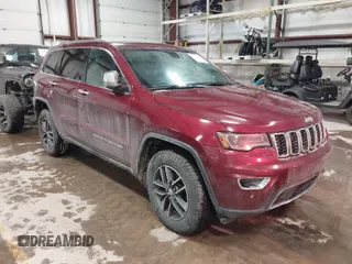 2017 Jeep Grand Cherokee Limited with VIN 1C4RJFBG5HC899210, listed as a IAAI auction lot 41636393 with 182,854 mi miles. Bid and sale history available at carsss.com. Image 1.