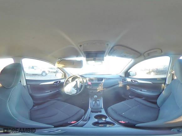 2017 Nissan Sentra SV with VIN 3N1AB7AP4HY255614, listed as a Copart auction lot 87386964 with 0 mi miles and Non Repairable. Bid and sale history available at carsss.com. Image 13.