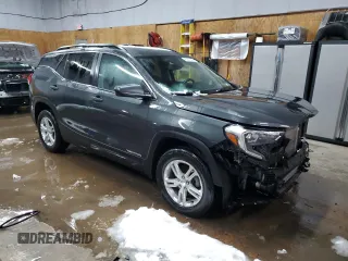 2021 GMC Terrain SLE with VIN 3GKALTEV1ML356410, listed as a Copart auction lot 45262545 with 48,847 mi miles and Salvage Title. Bid and sale history available at carsss.com. Image 4.