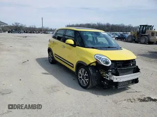 2014 FIAT 500L Trekking with VIN ZFBCFADH7EZ013707, listed as a Copart auction lot 54251675 with 99,735 mi miles and Non Repairable. Bid and sale history available at carsss.com. Image 14.