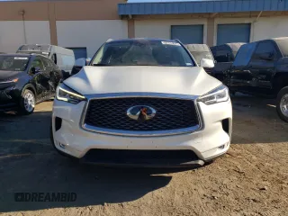 2022 Infiniti QX50 LUXE with VIN 3PCAJ5BAXNF121258, listed as a Copart auction lot 78005704 with 44,545 mi miles and Salvage Title. Bid and sale history available at carsss.com. Image 5.