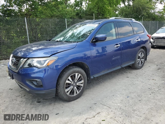 2017 Nissan Pathfinder SL with VIN 5N1DR2MM1HC906406, listed as a Copart auction lot 60433595 with Not provided miles and Clean title. Bid and sale history available at DreamBid. Image 1.