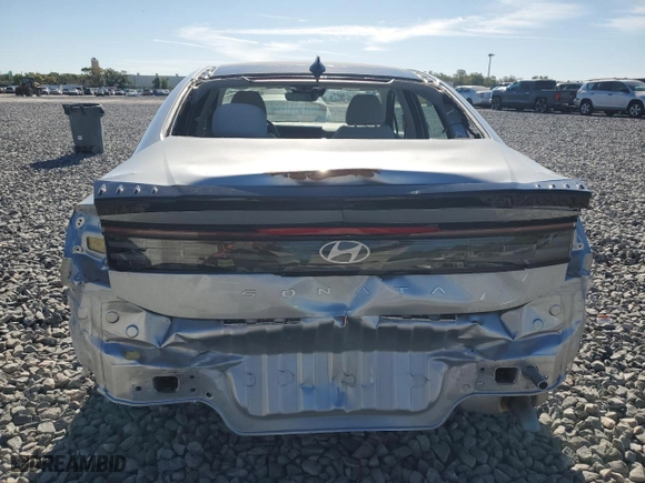 2024 Hyundai Sonata SEL with VIN KMHL14JA9RA416866, listed as a Copart auction lot 49772265 with 5,099 mi miles and Salvage Title. Bid and sale history available at carsss.com. Image 6.