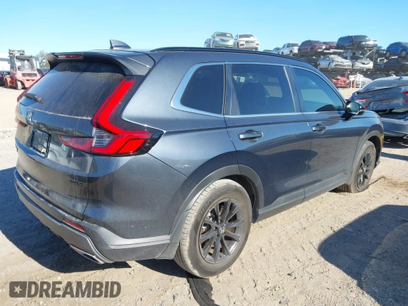 2024 Honda CR-V Sport with VIN 7FARS5H55RE007558, listed as a IAAI auction lot 40954288 with 14,626 mi miles and . Bid and sale history available at DreamBid. Image 4.