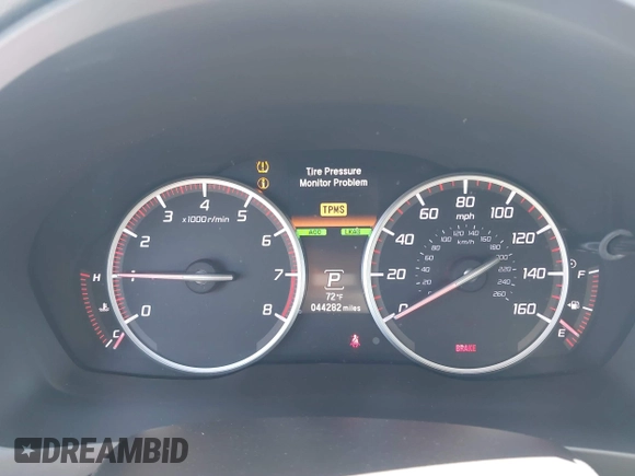2019 Acura ILX w/Premium/A-Spec Pkg with VIN 19UDE2F8XKA005491, listed as a IAAI auction lot 41949481 with 44,282 mi miles. Bid and sale history available at carsss.com. Image 7.