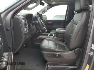 2022 GMC Sierra 1500 Limited SLT with VIN 1GTU9DET8NZ192191, listed as a Copart auction lot 82345694 with 0 mi miles and Salvage Title. Bid and sale history available at carsss.com. Image 7.