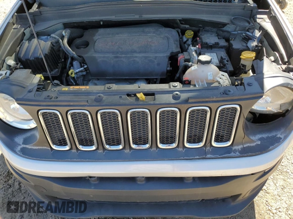 2017 Jeep Renegade Sport with VIN ZACCJAAB2HPF93866, listed as a Copart auction lot 50313915 with 82,444 mi miles and Salvage Title. Bid and sale history available at DreamBid. Image 12.