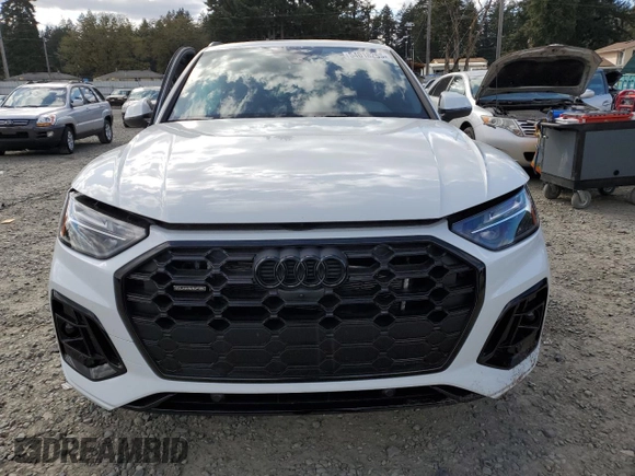 2024 Audi Q5 S line Premium Plus with VIN WA1E2AFY6R2062596, listed as a Copart auction lot 54018255 with Not provided miles and Salvage title. Bid and sale history available at DreamBid. Image 5.