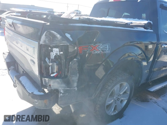 2015 Ford F-150 XLT with VIN 1FTEW1EG7FFC50082, listed as a IAAI auction lot 41288660 with 59,118 mi miles. Bid and sale history available at carsss.com. Image 6.