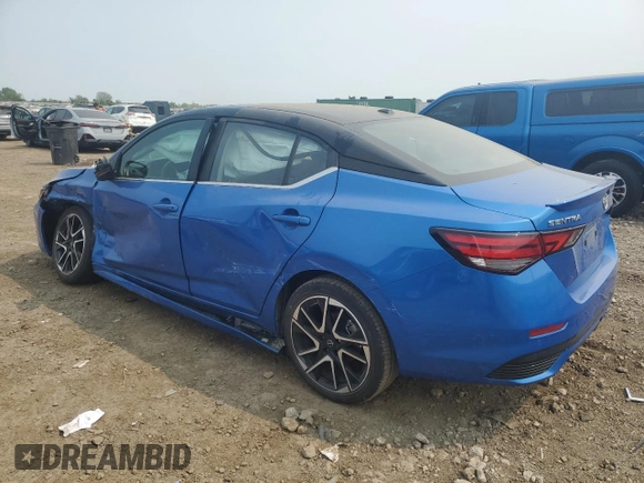2024 Nissan Sentra SR with VIN 3N1AB8DV1RY285848, listed as a Copart auction lot 59190915 with 10,006 mi miles and Salvage title. Bid and sale history available at DreamBid. Image 2.