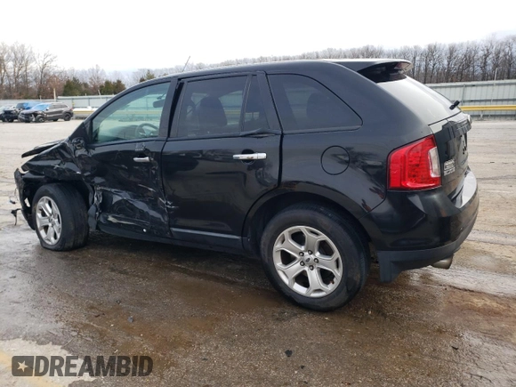 2011 Ford Edge SEL with VIN 2FMDK3JC6BBA00832, listed as a Copart auction lot 44753695 with 222,903 mi miles and Salvage Title. Bid and sale history available at carsss.com. Image 2.