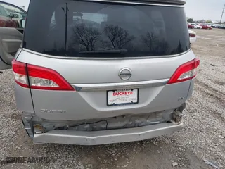 2015 Nissan Quest SV with VIN JN8AE2KP1F9129434, listed as a IAAI auction lot 42023068 with 144,318 mi miles. Bid and sale history available at carsss.com. Image 6.
