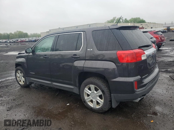 2016 GMC Terrain SLE with VIN 2GKFLSEK6G6186642, listed as a Copart auction lot 55635185 with Not Provided miles and Salvage Title. Bid and sale history available at DreamBid. Image 2.