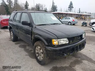 2000 Isuzu Rodeo with VIN 4S2DM58W5Y4327854, listed as a IAAI auction lot 41288281 with 190,115 mi miles. Bid and sale history available at carsss.com. Image 1.