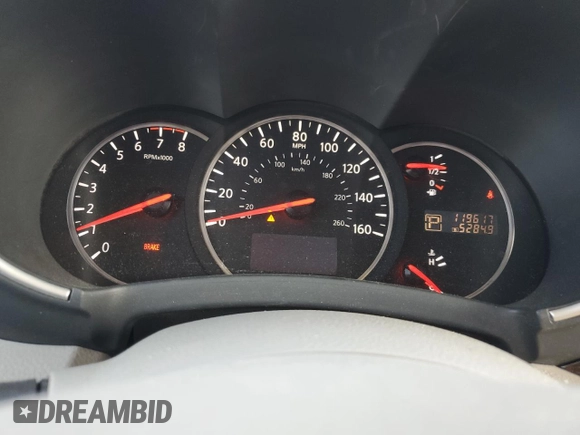 2013 Nissan Quest SV with VIN JN8AE2KP3D9071565, listed as a Copart auction lot 73502144 with 119,617 mi miles and Salvage Title. Bid and sale history available at carsss.com. Image 9.