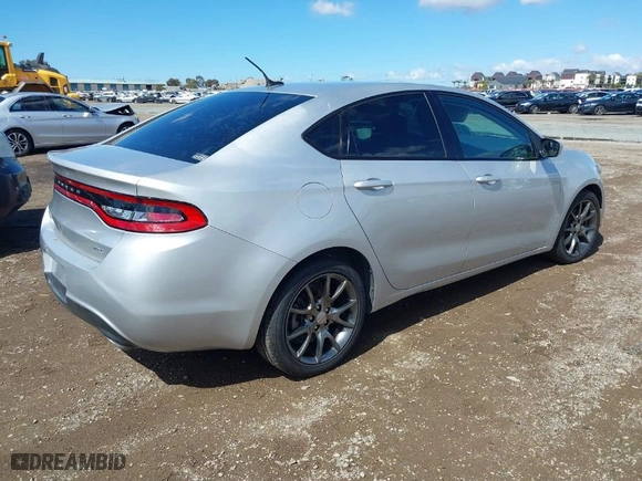 2013 Dodge Dart SXT with VIN 1C3CDFBA8DD309339, listed as a IAAI auction lot 41742180 with 157,275 mi miles. Bid and sale history available at carsss.com. Image 4.