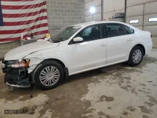 2014 Volkswagen Passat Wolfsburg Ed with VIN 1VWAS7A36EC119612, listed as a Copart auction lot 45279785 with 180,870 mi miles and Salvage Title. Bid and sale history available at carsss.com. Image 1.