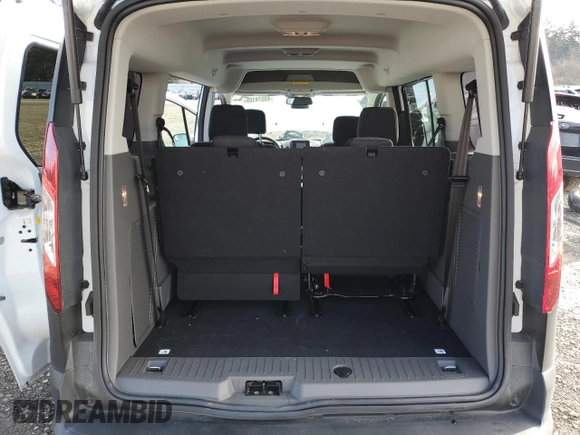2023 Ford Transit Connect XL with VIN NM0GE9E21P1561551, listed as a Copart auction lot 43574105 with 10,254 mi miles and Non repairable. Bid and sale history available at DreamBid. Image 10.