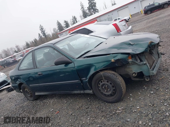 1999 Honda Civic DX with VIN 1HGEJ612XXL003343, listed as a IAAI auction lot 41883367 with 285,176 mi miles. Bid and sale history available at carsss.com. Image 14.
