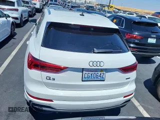 2023 Audi Q3 S line Premium with VIN WA1DECF37P1081194, listed as a IAAI auction lot 42796405 with 58,808 mi miles and . Bid and sale history available at DreamBid. Image 14.