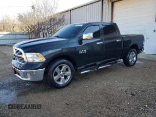 2017 Ram 1500 Big Horn with VIN 1C6RR7LG4HS738423, listed as a Copart auction lot 46855325 with 119,752 mi miles and Clean Title. Bid and sale history available at carsss.com. Image 1.
