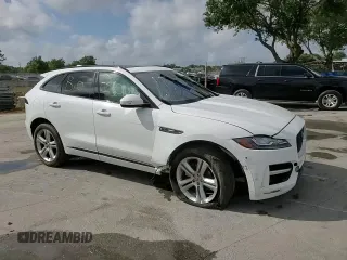 2019 Jaguar F-Pace 25t R-Sport with VIN SADCL2FX3KA352611, listed as a Copart auction lot 51287315 with 78,503 mi miles and Non Repairable. Bid and sale history available at DreamBid. Image 12.