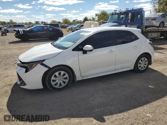 2019 Toyota Corolla Hatchback SE with VIN JTNK4RBEXK3011658, listed as a Copart auction lot 74301574 with 98,486 mi miles and Clean Title. Bid and sale history available at carsss.com. Image 1.