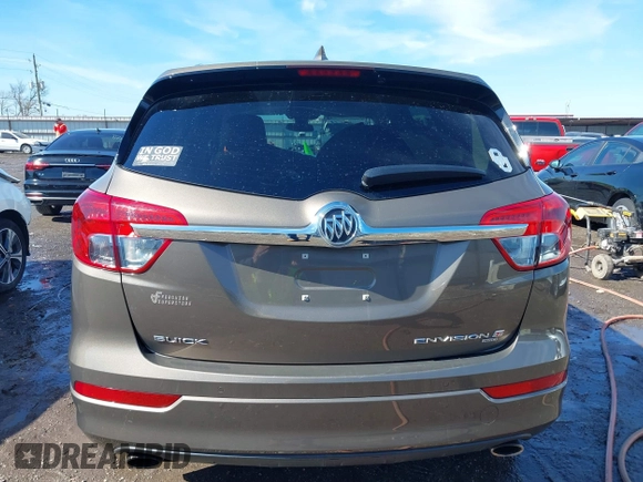 2017 Buick Envision Premium I with VIN LRBFXESX9HD098476, listed as a IAAI auction lot 41615847 with 91,903 mi miles and . Bid and sale history available at DreamBid. Image 17.