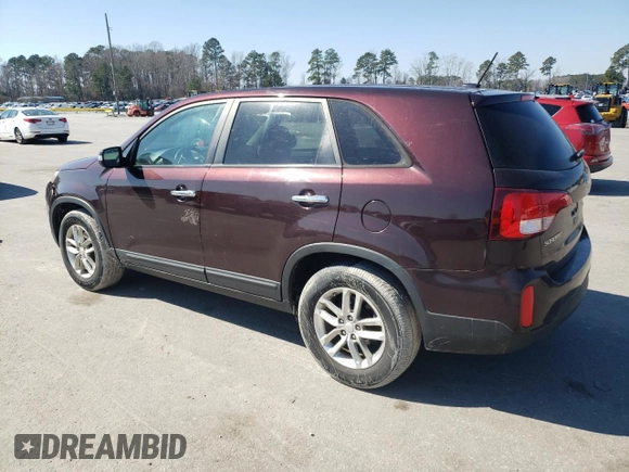 2015 Kia Sorento LX with VIN 5XYKT3A62FG647345, listed as a Copart auction lot 46068845 with 157,061 mi miles and Salvage Title. Bid and sale history available at DreamBid. Image 2.