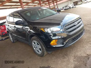 2018 Ford Escape S with VIN 1FMCU0F70JUD08376, listed as a IAAI auction lot 41960078 with 78,049 mi miles. Bid and sale history available at carsss.com. Image 1.